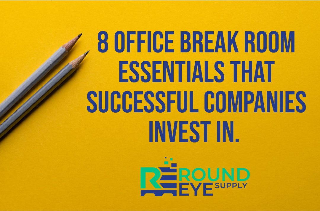 8 Office Break Room Essentials That Successful Companies Invest In