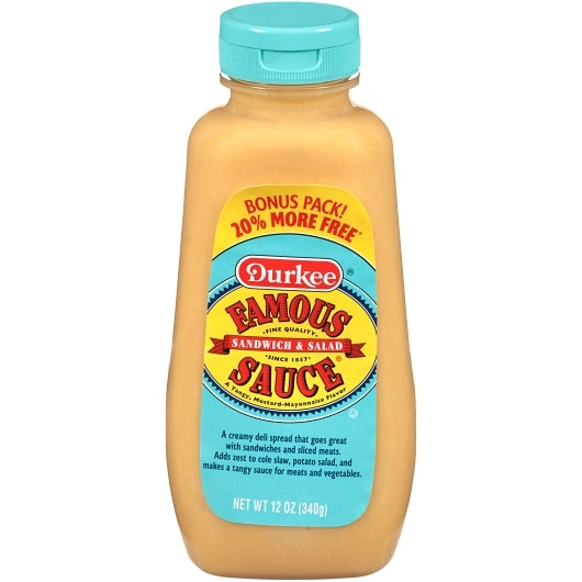 Durkee Famous Famous Sauce In Plastic Bottle-12 oz.-12/Case