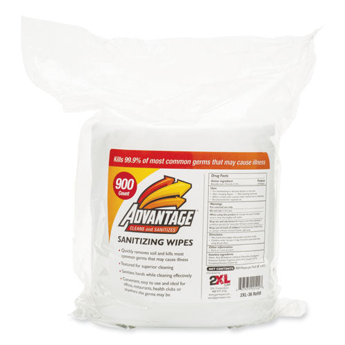 Gym Wipes Advantage, 1-Ply, 6 x 8, Unscented, White, 900/Roll, 4 Rolls/Carton Gym Wipes Advantage, 1-Ply, 6 x 8, Unscented, White, 900/Roll, 4 Rolls/Carton