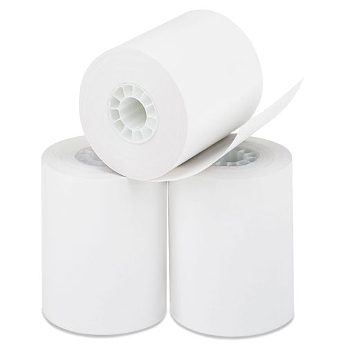 Iconex Direct Thermal Printing Paper Rolls, 0.45 Core, 2.25 x 85 ft, White, 50/Carton