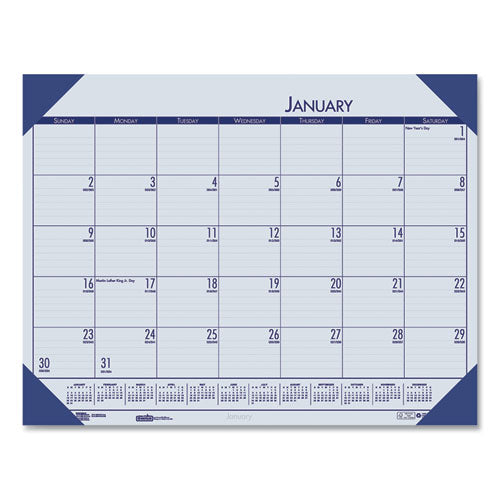 House Of Doolittle EcoTones Recycled Monthly Desk Pad - View #11