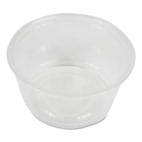 Boardwalk® Souffle/portion Cups, 2 Oz, Polypropylene, Clear, 20 Cups