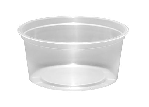 Deli Containers 12oz. Clear Plastic 50/Pack 500/case
