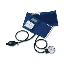 Medline Handheld Aneroid Sphygmomanometers - For Blood Pressure - Latex-free - Blue - Adult - Polyvinyl Chloride (PVC)