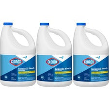 Clorox Concentrated Germicidal Bleach Regular 121 Oz Bottle 3/Case