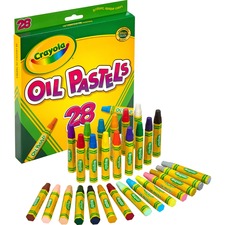 Oil Pastels, 28 Assorted Colors, 28/pack