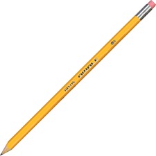 Oriole Pre-sharpened Pencil, Hb (#2), Black Lead, Yellow Barrel, Dozen