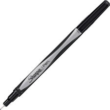 Sharpie Water-Resistant Stick Pen, Fine Point, Black Ink, 36/Pack (2083009)