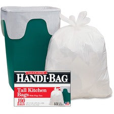 Super Value Pack, 13 Gal, 0.6 Mil, 23.75" X 28", White, 100/box