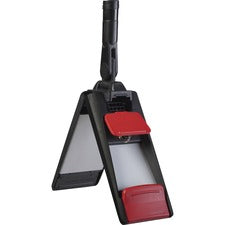 Rubbermaid Commercial Adaptable Flat Mop Frame - Ergonomic - Black - 12 / Carton