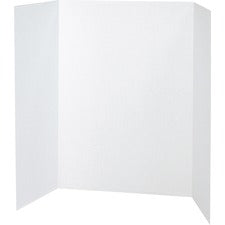 Pacon Presentation Boards - 36" Height x 48" Width - White Surface - 4 / Carton