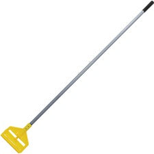 Rubbermaid Commercial Invader Wet Mop Fiberglass Handle - 60" Length - Gray - Fiberglass - 12 / Carton