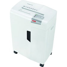 HSM shredstar X12 - 5/32" x 1 7/16" + Sep. CD Cutting unit - Particle Cut - 12 Per Pass - for shredding CD, DVD, Paper, Credit Card, Paper Clip, Staples - 0.156" x 1.438" Shred Size - P-4/O-1/T-2/E-2/F-1 - 9.06" Throat - 6.10 gal Wastebin Capacity - White