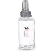 Gojo® ADX-12 Clear/Mild Handwash Refill - 42.3 fl oz (1250 mL) - Push Pump Dispenser - Hand, Skin - Clear - Dye-free, Fragrance-free, Rich Lather, Eco-friendly - 3 / Carton