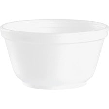 Foam Bowls, 10 oz, White, 50/Pack, 20 Packs/Carton