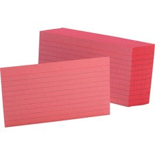 Oxford Ruled Index Cards - OXF7321CHE 