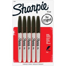 Sharpie Permanent Paint Marker Medium Bullet Tip Black Dozen