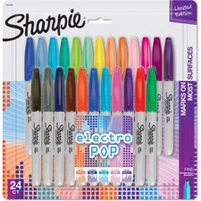 Sharpie Art Pen, Assorted Ink, Fine Point, 24/Pack (SAN1983967)