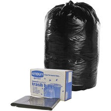 39 Gallon Brown Garbage Bags, 33x44, 1.1mil, 40 Bags STOG3344B11