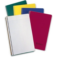 Earthwise By Oxford Recycled Small Notebooks, 3-subject, Medium/college Rule, Randomly Assorted Covers, (150) 9.5 X 6 Sheets
