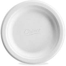 Paper Dinnerware, Plate, 6" Dia, White, 1,000/carton