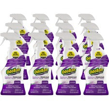 OdoBan Lavender Deodorizer Disinfectant Spray - Ready-To-Use Spray - 32 fl oz (1 quart) - Lavender Scent - 12 / Carton - Purple