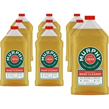 Murphy Oil Soap Wood Cleaner - Ready-To-Use Oil - 32 fl oz (1 quart) - Bottle - 9/Carton - Gold