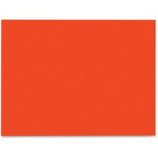 Sunworks Construction Paper, 50 Lb Text Weight, 9 X 12, Orange, 50/pack
