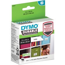 Lw Durable Multi-purpose Labels, 1" X 2.12", 160 Labels/roll