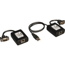 Tripp Lite VGA over Cat5/Cat6 Video Extender Kit USB Powered up to 500ft TAA/GSA - 1 Input Device - 1 Output Device - 500 ft Range - 2 x Network (RJ-45) - 1 x USB - 1 x VGA In - 1 x VGA Out - 1920 x 1440 - Twisted Pair - Category 6 - TAA Compliant