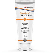 SC Johnson Stokoderm Protect Pure Skin Cream Tube - Cream - 3.38 fl oz - Non-fragrance - Tube - Skin - 12 / Carton