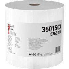 X50 Cloths, Jumbo Roll, 13.4 X 9.8, White, 1,100/roll