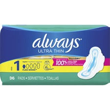 Always Ultra Thin Daytime Regular Pads with Wings (Pack of 6), 6 packs -  Foods Co.