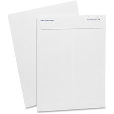 Gold Fibre Fastrip Release And Seal Catalog Envelope, #10 1/2, Cheese Blade Flap, Self-adhesive Closure, 9 X 12, White,100/bx