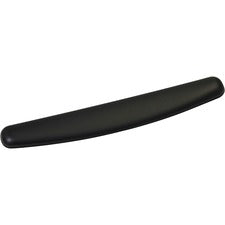 Antimicrobial Gel Compact Keyboard Wrist Rest, 18 X 2.75, Black