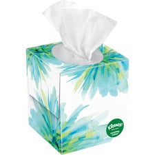 Kleenex Soothing Lotion Tissues - 3 Ply - White - Moisturizing, Soft - For Face, Home, Office, Business, Skin - 65 Per Box - 27 / Carton