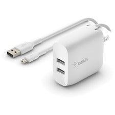 Belkin BOOST↑CHARGE AC Adapter - 1 Pack - 24 W - 4.80 A Output