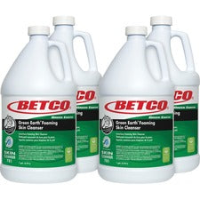 Green Earth Foaming Skin Cleanser - Foam - 1 gal - Citrus - Applicable on Hand - Moisturising, Non-irritating - 4 / Carton