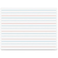 Flipside Double-sided Dry Erase Board - 9" (0.8 ft) Width x 12" (1 ft) Height - White Surface - Rectangle - 1 Each