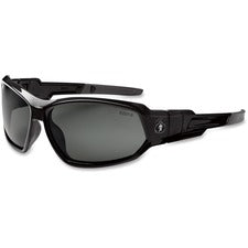 Ergodyne Loki Fog-Off Safety Glasses/Goggles - Durable, Flexible, Scratch Resistant, Anti-fog, Non-slip, Perspiration Resistant, Convertible, Comfortable - Ultraviolet Protection - 1 Each