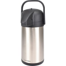 Coffee Pro Vacuum-insulated Airpot - 2.3 quart (2.2 L) - Vacuum - Stainless Steel