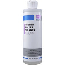 Premier Rubber Roller Cleaner & Rejuvenator - For Printer, Roller, Folder, Burster - 16 fl ozSpray Bottle - 1 Each - White