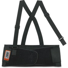 ProFlex Economy Elastic Back Support - 42" - 46" Waist Size - Strap Mount - Black