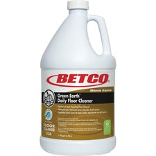Green Earth Daily Floor Cleaner - Concentrate Liquid - 128 fl oz (4 quart) - 1 Each - Yellow