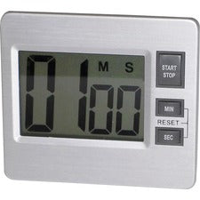 Tatco Digital Timer - Desktop - Silver, Black