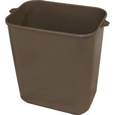 Impact Products Soft-Sided Wastebasket - 3.50 gal Capacity - Dent Resistant, Rust Resistant, Leak Resistant, Durable - 12.2" Height x 7.9" Width - Polyethylene, Polyethylene - Beige - 1 Each