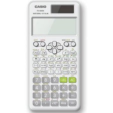 Casio FX115ESPLUS Scientific Calculator - Hard Case, Auto Power Off, Dual Power, Textbook Display - 4 Line(s) - 16 Digits - Battery/Solar Powered - 1 - 1" x 3.3" x 6.5" - White - 1 Each