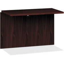 HON 10500 Series Bridge - 42" x 24" x 29.5" - Square Edge - Finish: Laminate, Mahogany