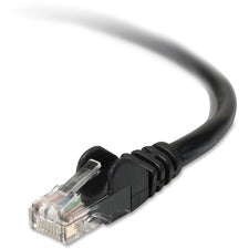 Belkin Cat. 6 UTP Patch Cable - RJ-45 Male - RJ-45 Male - 15ft - Black