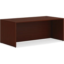 HON Mahogany Laminate Mod Desk Component - 72" x 36" x 29" - Material: Metal - Finish: Mahogany Laminate